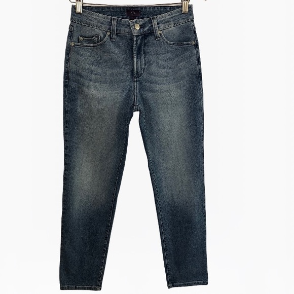 NYDJ High-Rise Straight Ankle Slim Liftxtuck Technology Women’s Jeans - Size: 6 - Picture 4 of 17